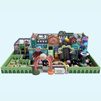 Indoor Playground Macaron Theme