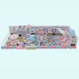 Indoor Playground Macaron Theme