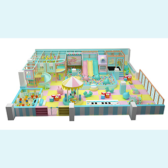 Indoor Playground Macaron Theme