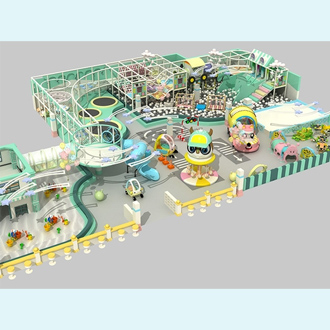 Indoor Playground Macaron Theme