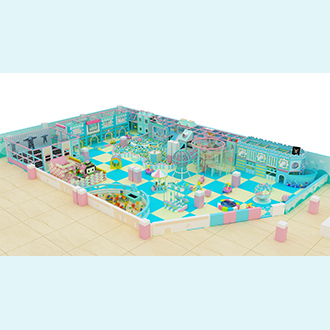 Indoor Playground Macaron Theme