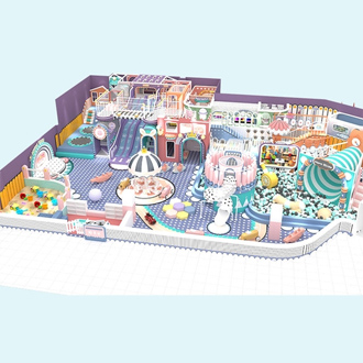 Indoor Playground Macaron Theme