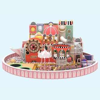 Indoor Playground Macaron Theme