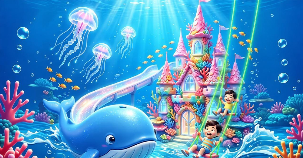 Ocean theme indoor playground
