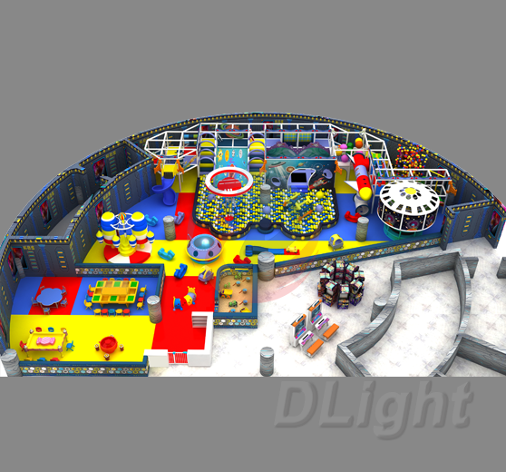 soft playground Space theme